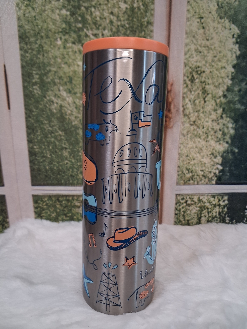 Starbucks Texas Been There Stainless Steel Tumbler 16oz NWT Travel Mug